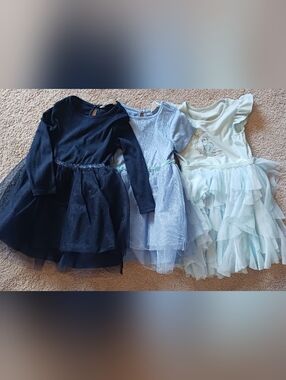 Disney & H&M Girls'  Layered Tulle Dress Set